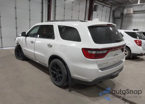 2014 Dodge Durango Citadel из США, поврежденный, VIN 1C4SDJET9EC503635